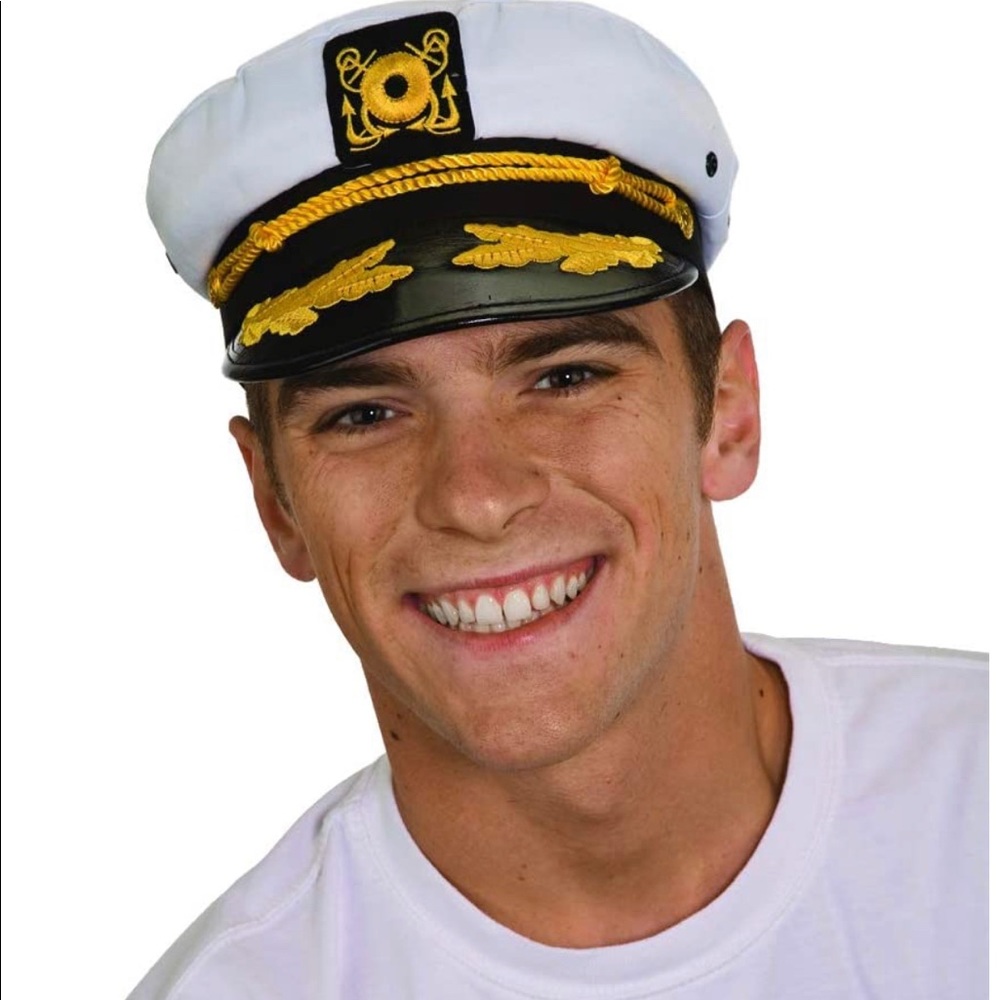 Adjustable adult sailor hat